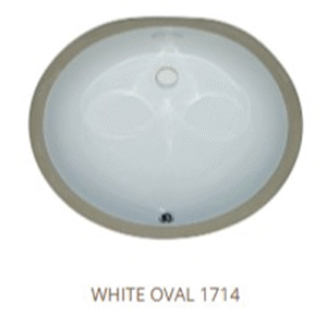 White Oval 1714