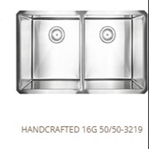 Handcrafted Steel 16G-DBLBWL 50/50-3219