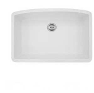 White Quartz Single Bowl 3219